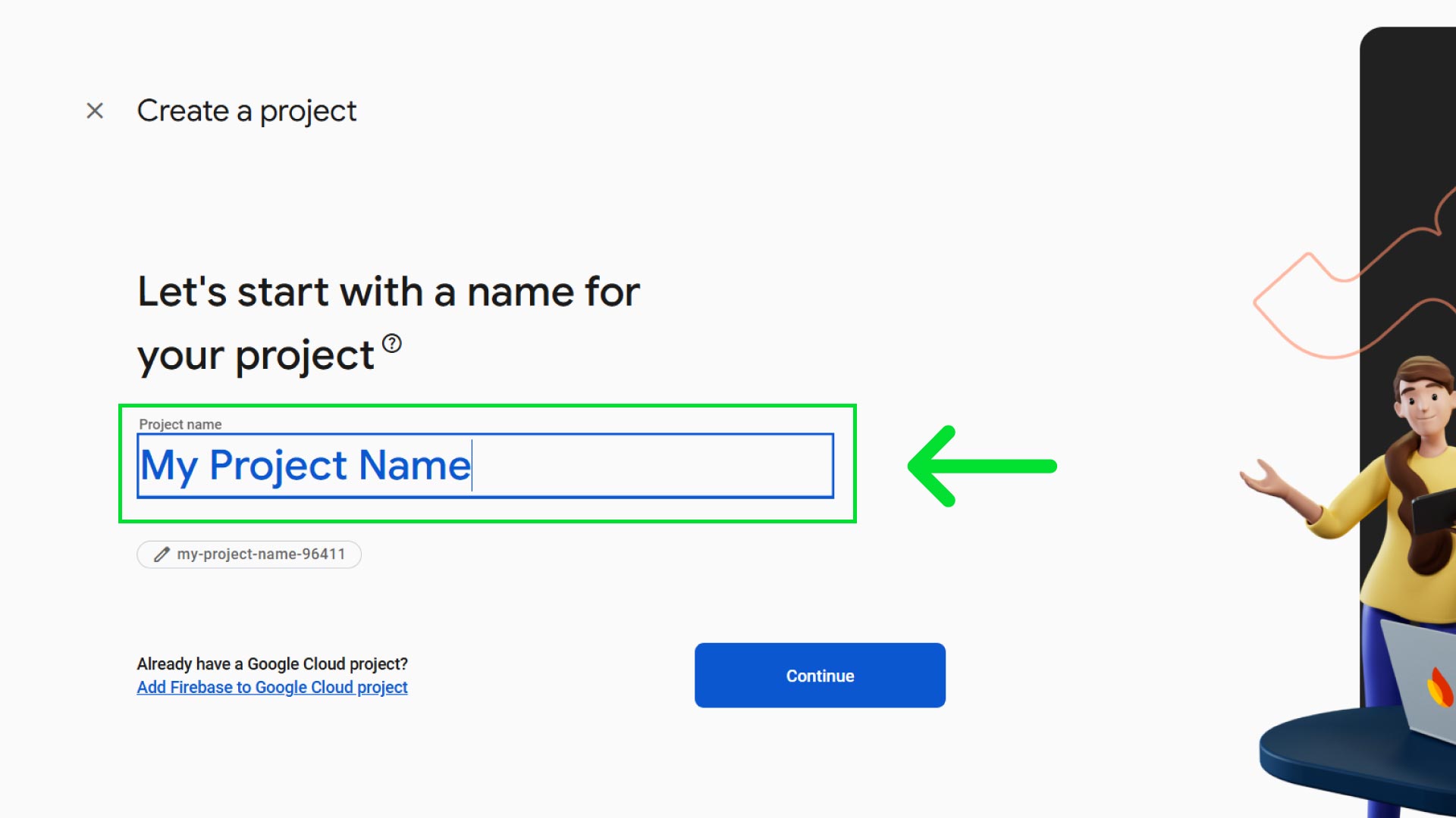 Firebase Project Name Firebase Project Name