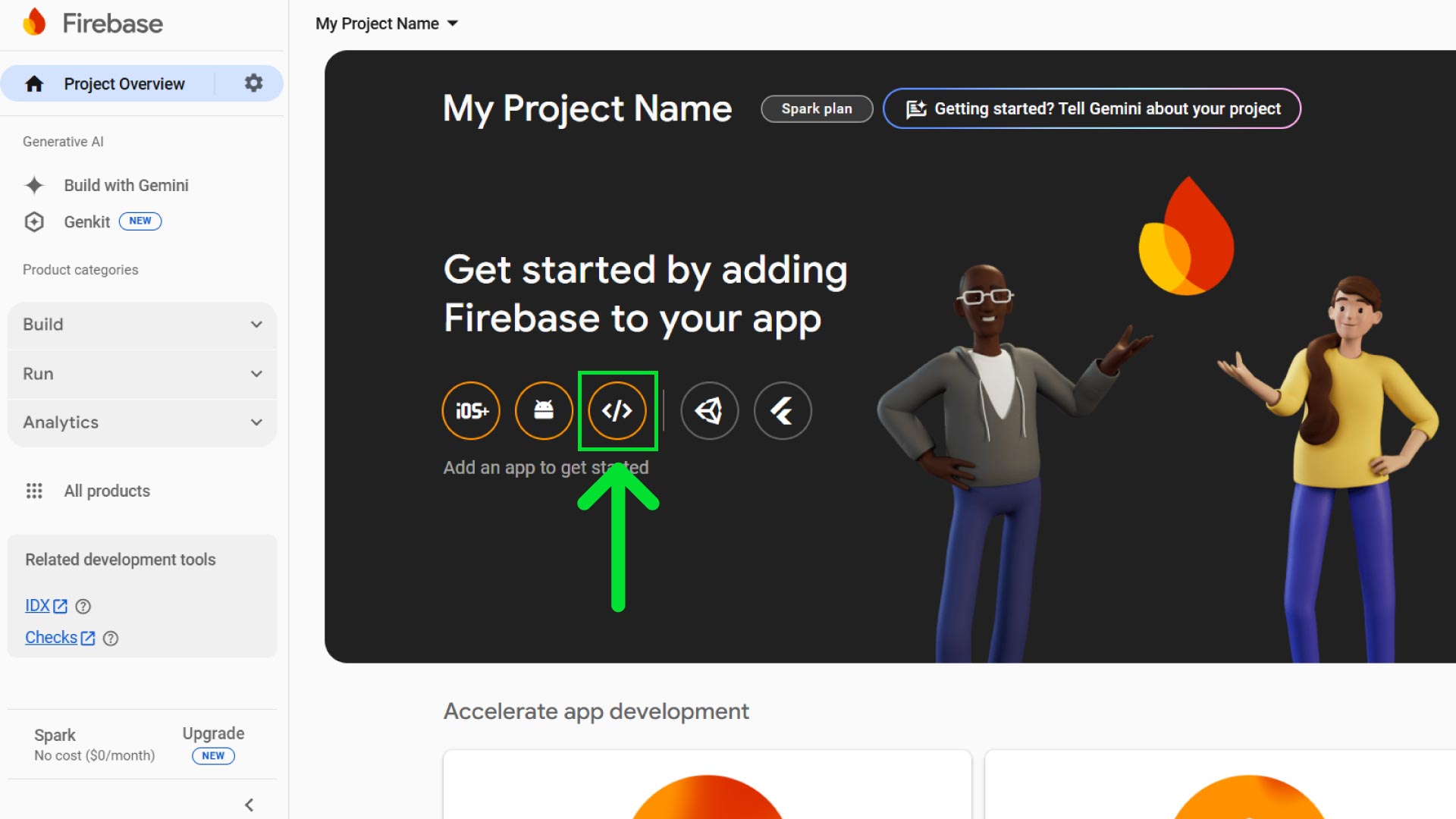 Firebase Dashboard Firebase Dashboard