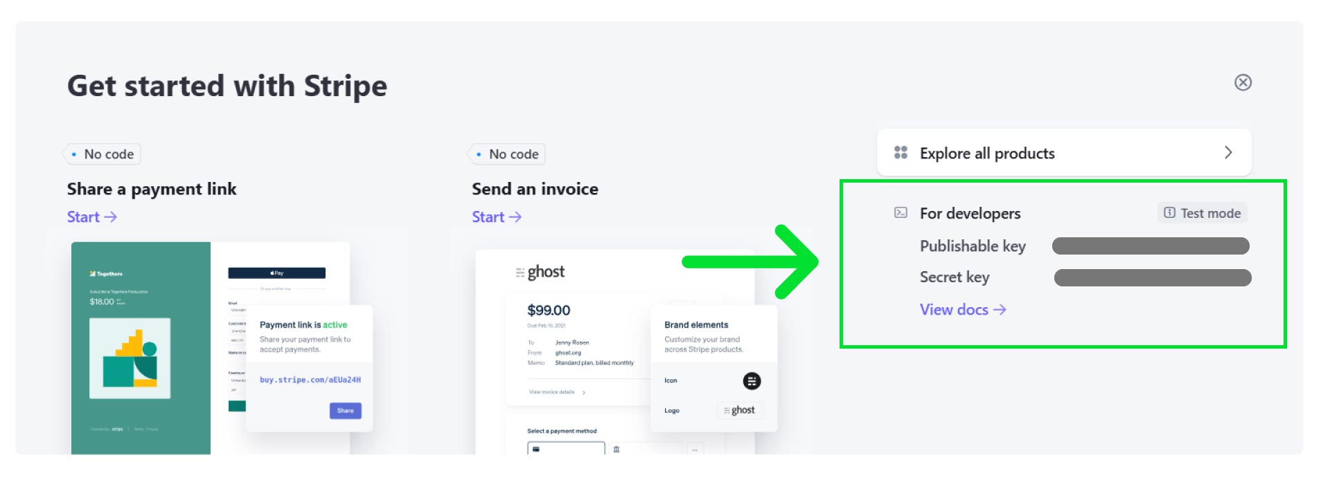 Stripe Keys Stripe Keys